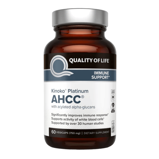 Quality of life. Ahcc Kinoko Platinum.