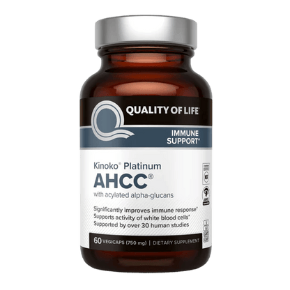 Quality of life. Ahcc Kinoko Platinum.